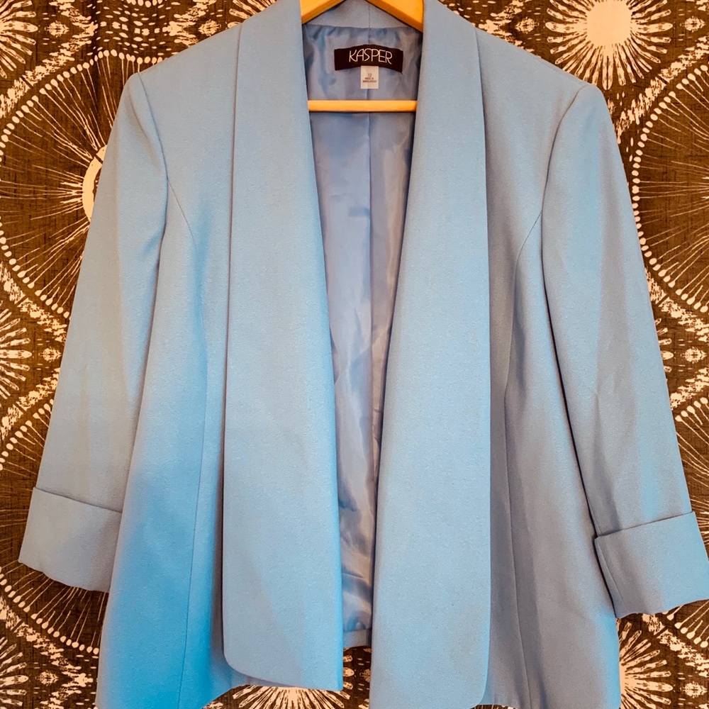 Blue Kasper Blazer